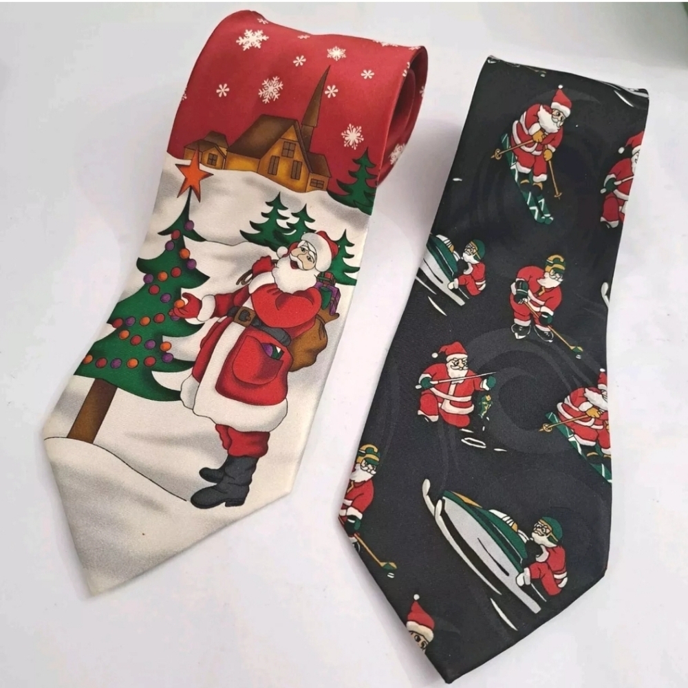 Christmas Ties Set of 2